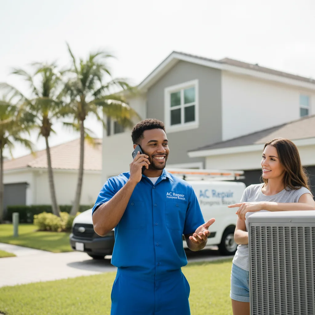 AC Repair Pompano Beach customer support in Williston